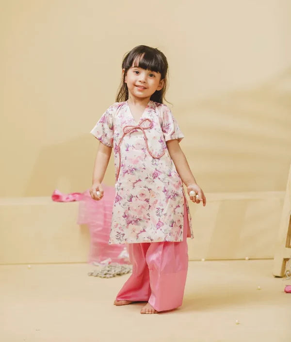 Floral Printed KURTI WITH SALWAR