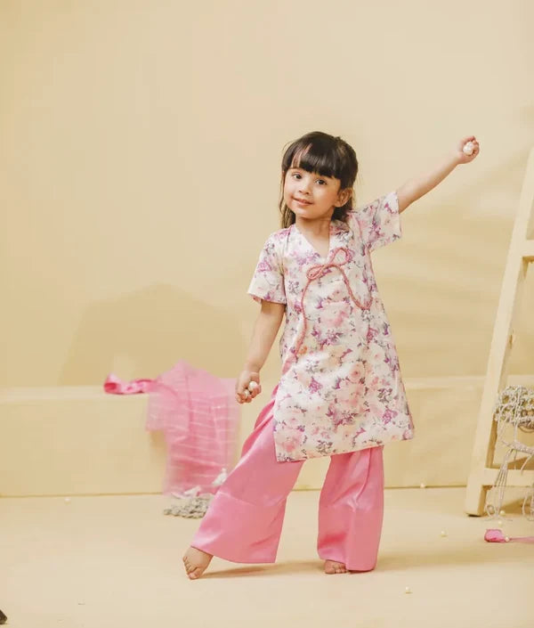 Floral Printed KURTI WITH SALWAR
