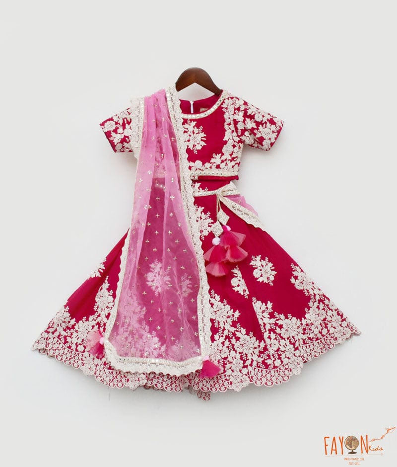 Pink Lehenga Choli Set