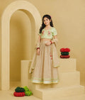 Aangi Green Work Choli with Lehenga Set