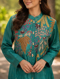 Organza Suit with Embroidery | Lightweight Festive & Party Wear