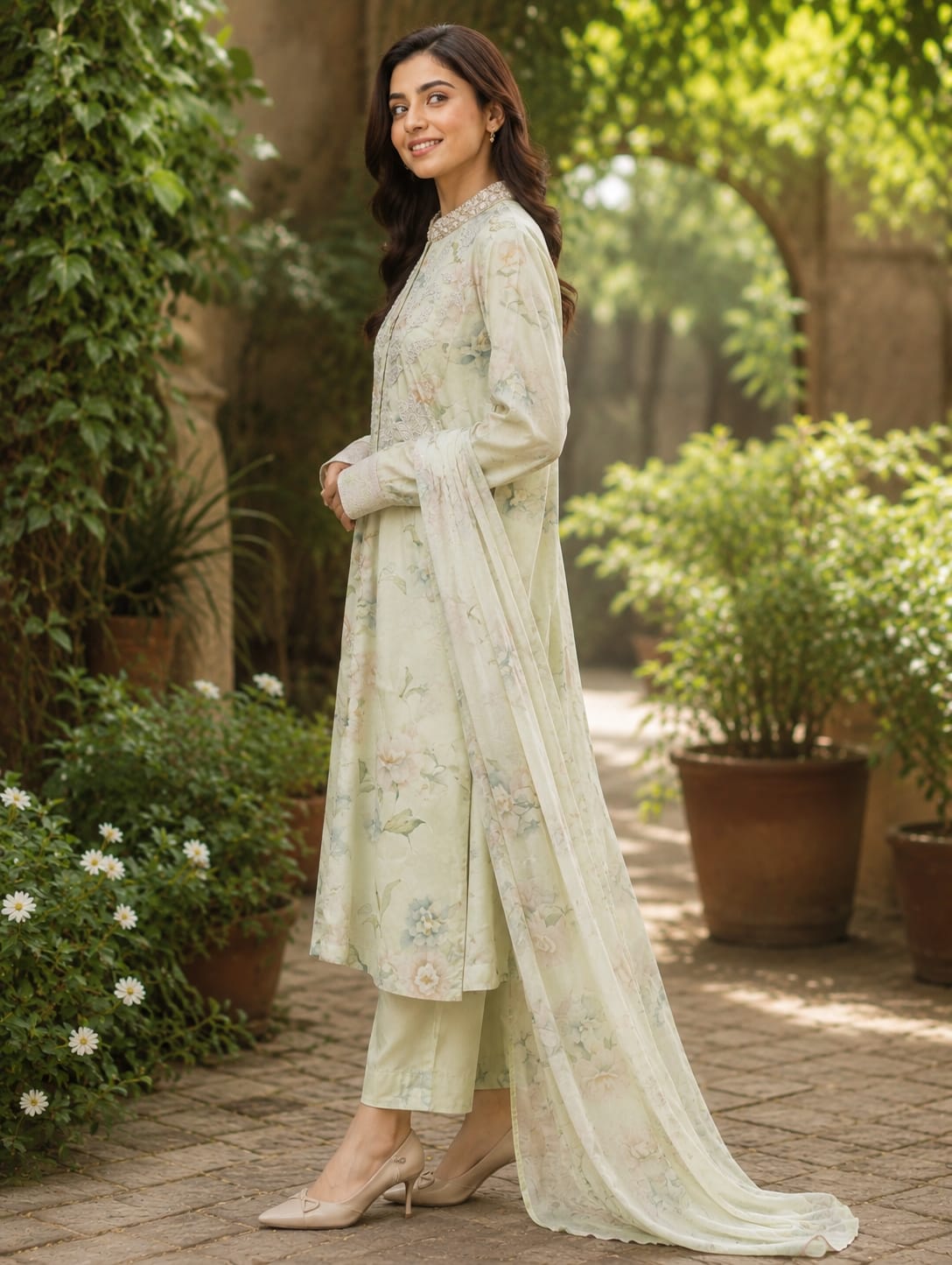 Organza Suit | Lightweight Sheer Ethnic Wear for Festive & Party Occasions