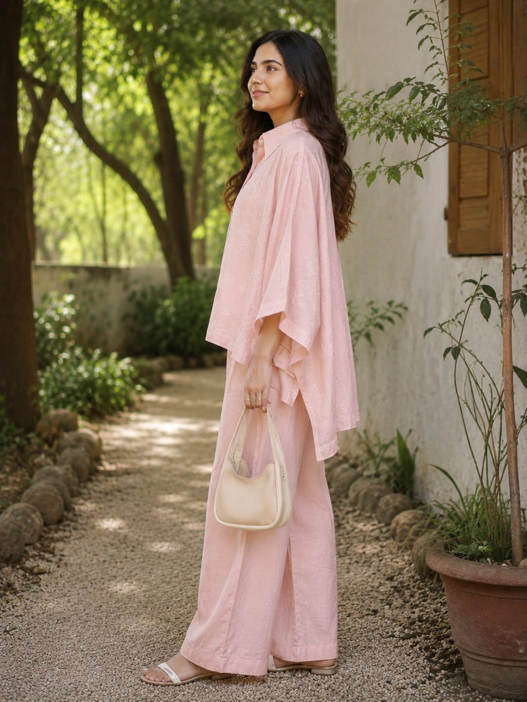 Mul Cotton Coord Set | Soft & Breathable Matching Ethnic Wear for Women